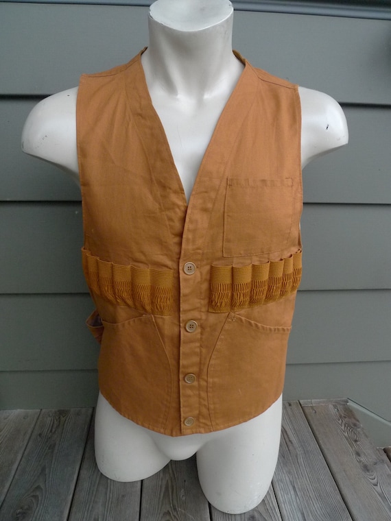 Size S (38R) ** Killer 1950s Hunting Vest - image 1