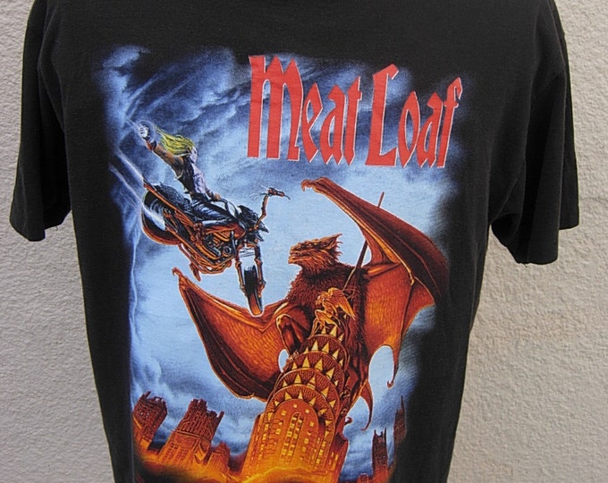Rare 1993 Meatloaf Shirt Size XL Etsy