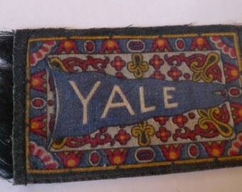 1920s Yale Velvet Mohair Mini Persion Rug