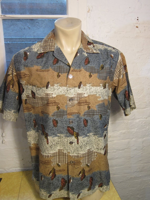 Size L (47) ** Gorgeous 1950s Kamehameha Hawaiian