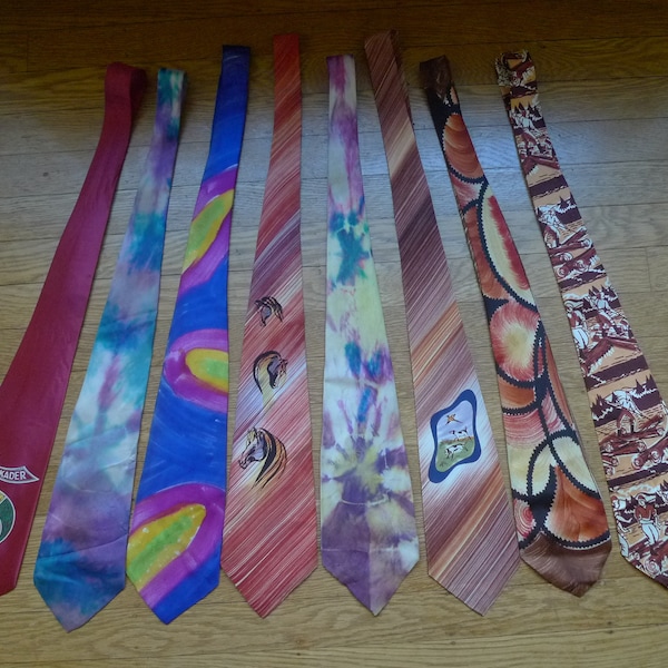 1940s Ties -- You Pick -- One Low Price to Ship As Many Ties As You Want