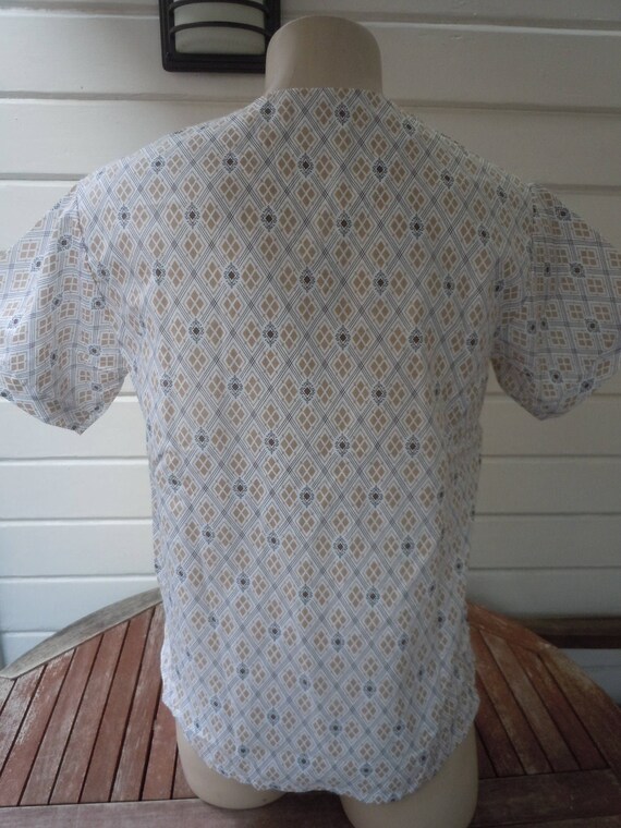 Size M (44) ** Cool 1960s Pajamas (Deadstock Unwo… - image 4