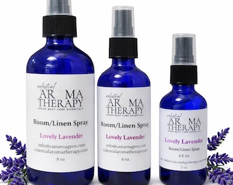 Vegan Lavender Room & Linen Spray | Aromatherapy Pillow Mist