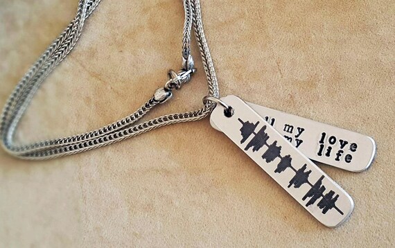 Soundwave necklace hotsell for him