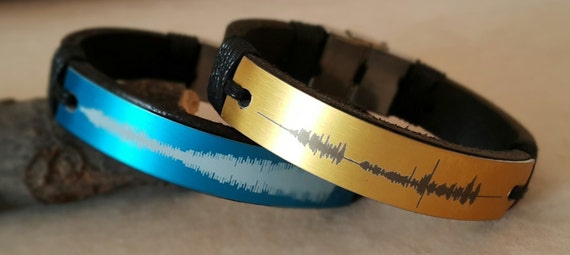 Sound wave bracelet for guys sale