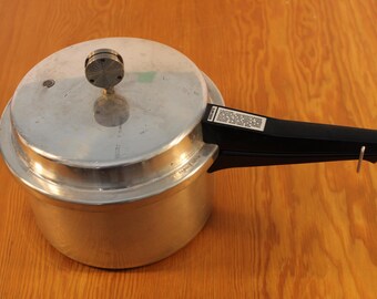 Olla a presion vintage Mirro Matic M 294 de 4 cuartos de galon decada de 1970 Etsy Espana