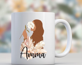 Regalos Eid para mujeres, regalo para Amma, regalo para mamá, Eid Mubarak, regalos islámicos, regalos Hijabi, regalo para musulmanes, regalo Desi, urdu hindi bengalí