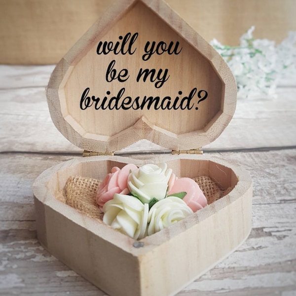 Asking Bridesmaid Etsy UK