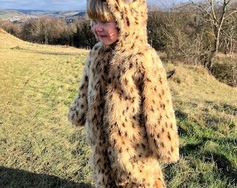 Déguisement cache-couche guépard enfant