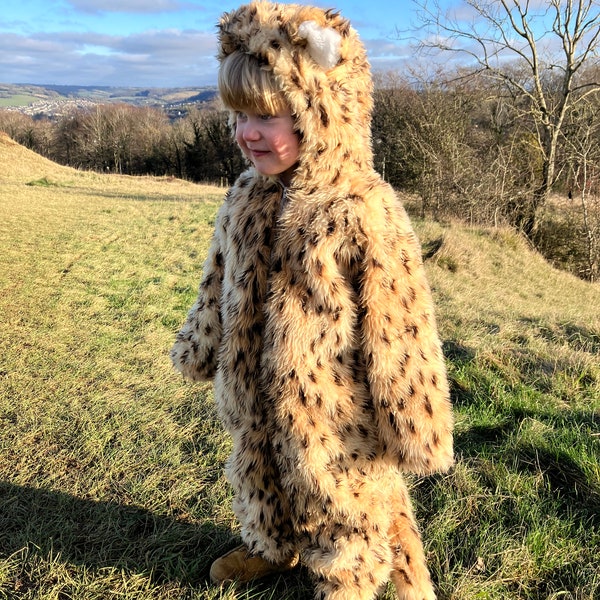 Déguisement cache-couche guépard enfant