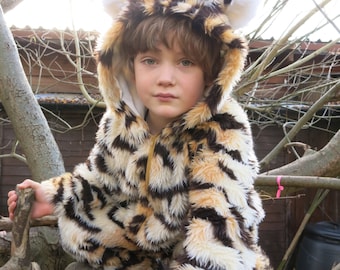 Tiger costume, Handmade Fur onesie