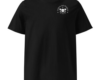 Algodón orgánico unisex Lawless and Flawless (negro)