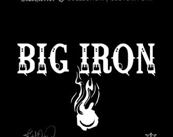 Big Iron (5 styles) - Custom Font by Justified Ink