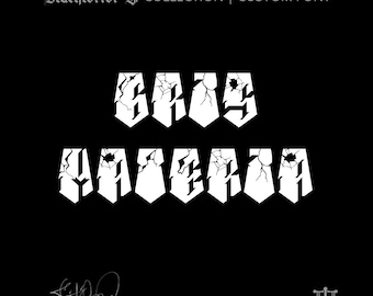 Gris Materia (4 styles) - Custom Font by Justified Ink