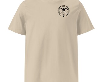 Algodón orgánico unisex Law of Harvest (Arena)