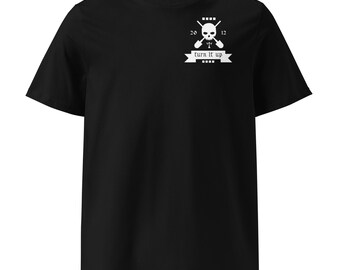 Algodón orgánico unisex "En la suciedad se encontrará" (Negro)