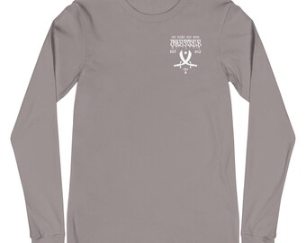 Camiseta de manga larga unisex "Haz tu propia justicia" (Tormenta)