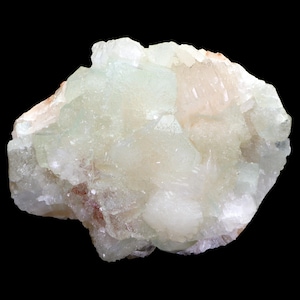 Amostra de Apofilita verde natural com minerais de estilbita Índia #M 502