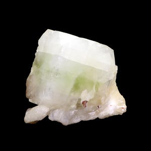 Natural green Apophyllite with Stilbite Minerals India #M 523