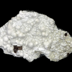 Natural OKENITE Gyrolite Calcite Laumontite Quartz Minerals India #J 1424