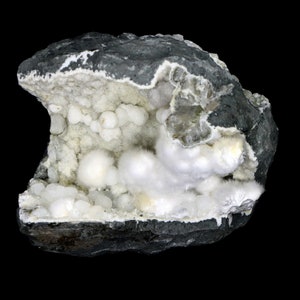 Natural OKENITE Gyrolite Calcite Quartz Minerals geode India #I 500