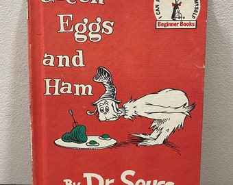 Green Eggs and Ham by Dr. Seuss: 1st Edition (1960)