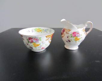 Tuscan Fine China - Cream and Sugar Set - Provence Pattern