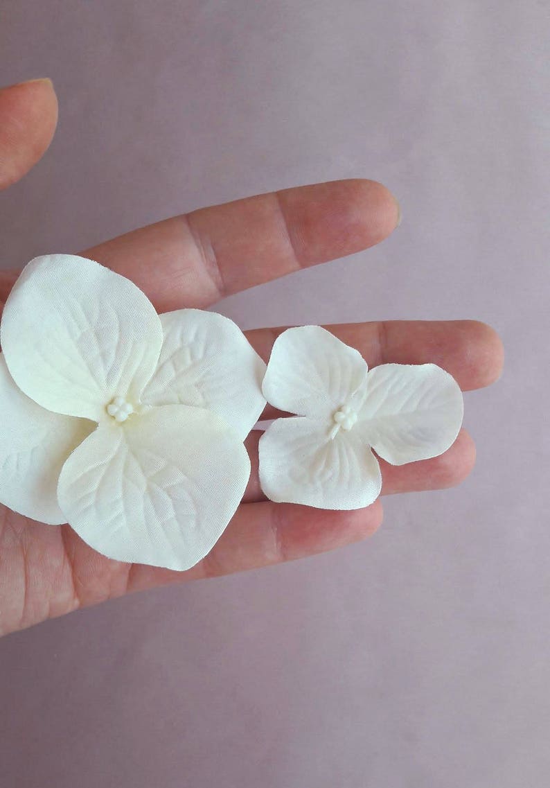 Silk Flowers Bridal Hair Vine Spring Wedding Wedding Hair Etsy