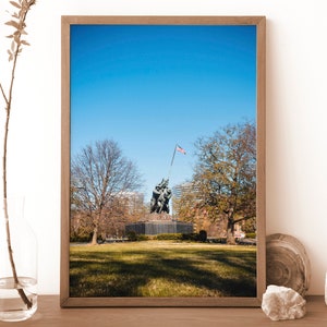 U.S. Marine Corps Memorial, Arlington, Virginia | Printable Art