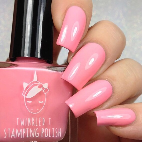 Buy Tickled Pink Stamping Nail Polish Online in India - Etsy Buy Tickled Pink Stamping Nail Polish Online in India - Etsy