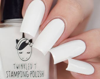 Glow up White Stamping Nail Polish - Etsy Glow up White Stamping Nail Polish - Etsy