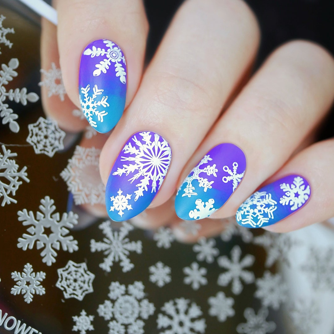 Snowflake Stamping Plate - Etsy