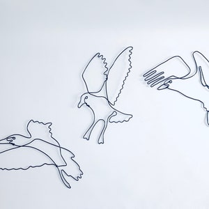 Seagull Wall Sculptures