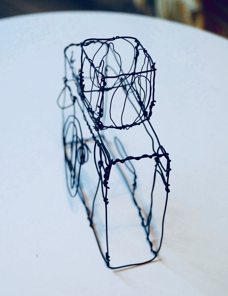 Wire Sculpture Kodak Camera Photographer Photography Etsy