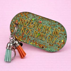 Taylor Swift Inspired Resin Keychain — Fully Customizable | Pick Your Era image 1