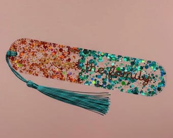 Resin Bookmark with Tassel | Glitter Eras Tour Swiftie Gift