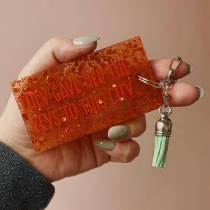 Taylor Swift Inspired Resin Keychain — Fully Customizable | Pick Your Era image 8