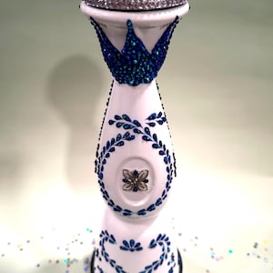 Bling Rhinestone Tequila Decanter: Clase Azul Reposado Empty Bottle