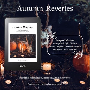 POETRY BOOK: Autumn Reveries, A Collection of Halloween Haiku PDF Ebook