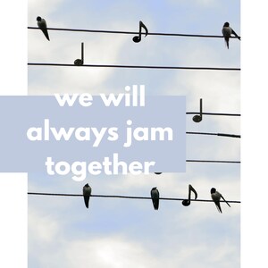 ZINE: We Will Always Jam Together, A Predictive Text Digital Zine | INSTANT DOWNLOAD