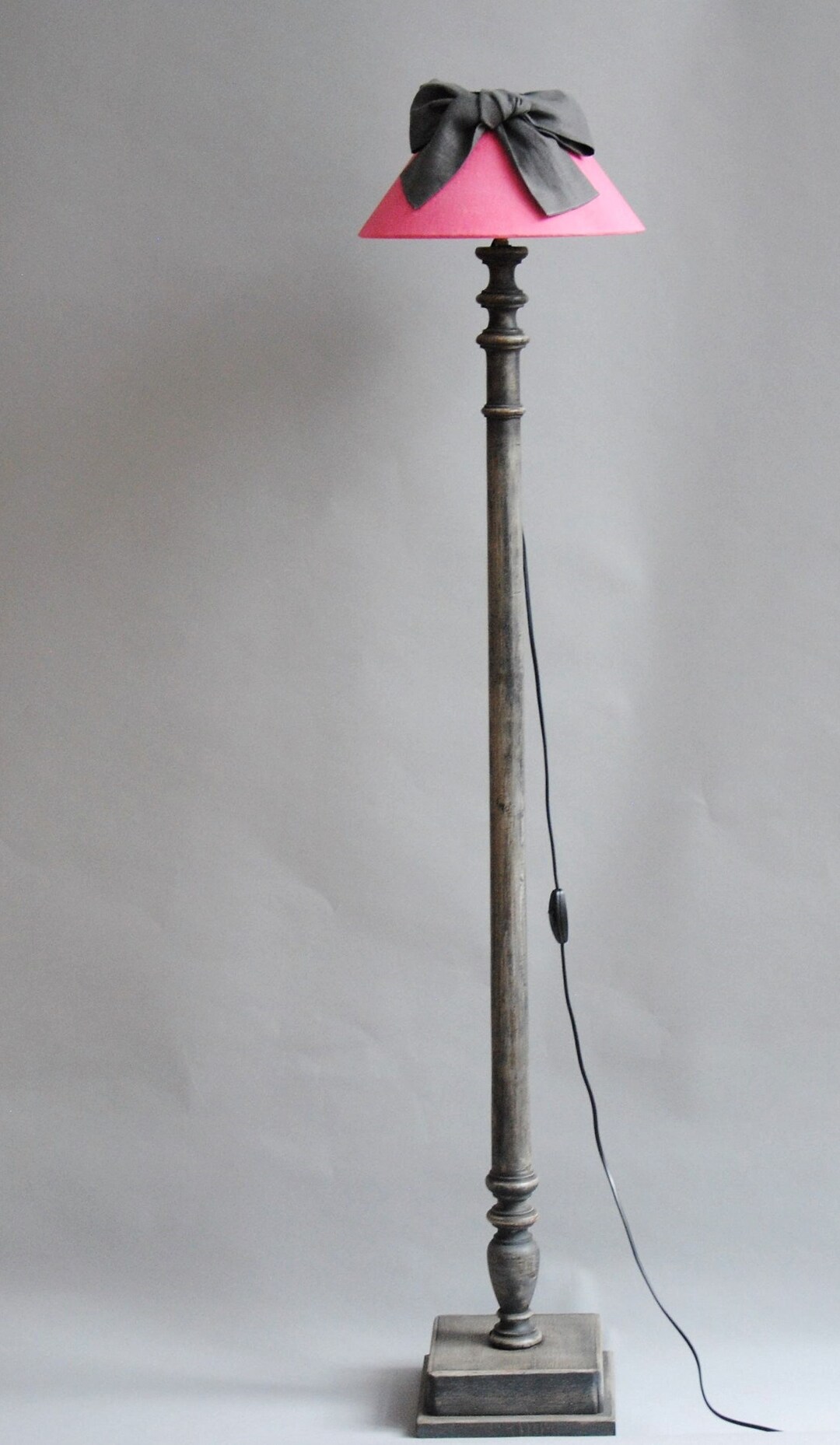 Vintage Floor Lamp Vertical Floor Lamp Romantic Raspberry Etsy