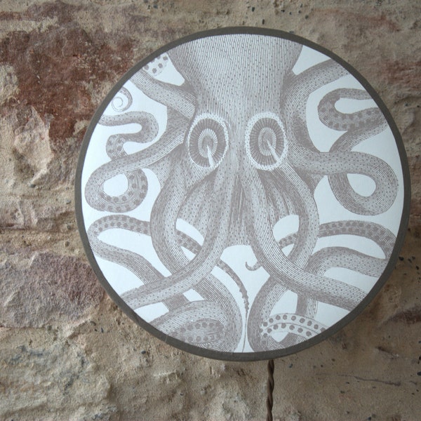 Octopus wall lamp, Livettes wallpapers.