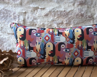 Picaro French jacquard decorative cushion.