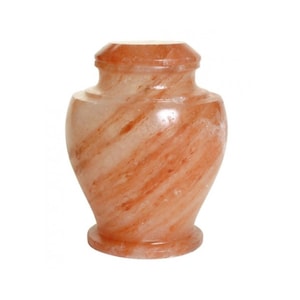 Elite Biodegradable Salt Cremation Urn, Eco-Friendly Adult Urn