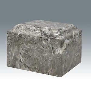 Rocky Cultured Marble Cremation Urn