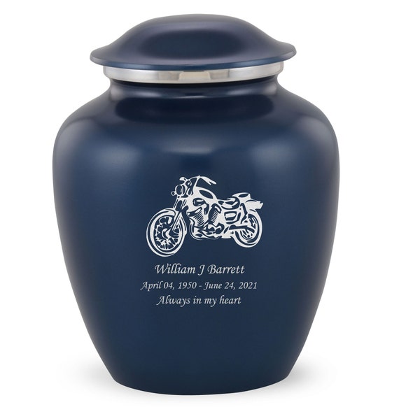 Buy Adult Grace Custom Engraved Motorcycle Cremation Urn for Your Loved One  Online in India 