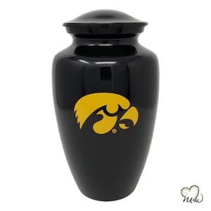 University of Iowa Football Cremation Urn