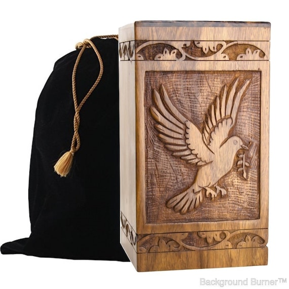 SUBSH Urnas Funerarias Para Restos Cremados – Urnas Para Cenizas Humanas – Paquete De 1 Urna Grande Para Adultos – Tamaño 10 Pulgadas – Urnas De Cremación Tamaño Adulto – Urnas