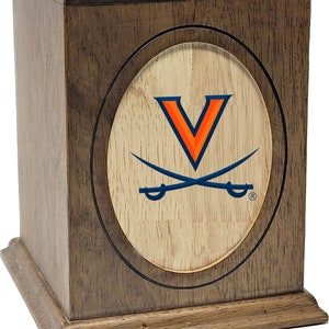 Universiteit van Virginia Cavaliers voetbal houten urn