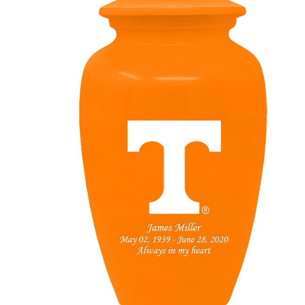 Volunteers University of Tennessee Cremation Urn
